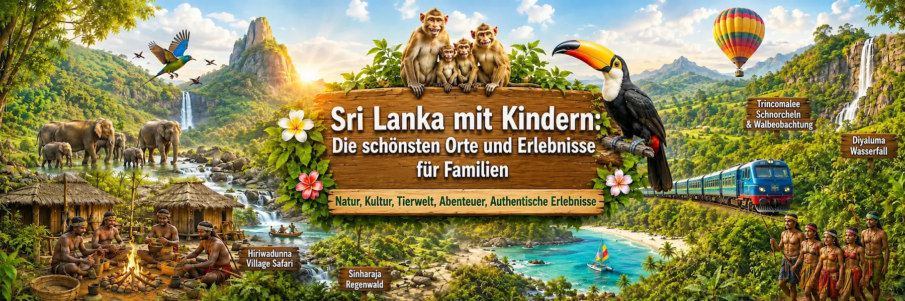 Sri Lanka mit kindern